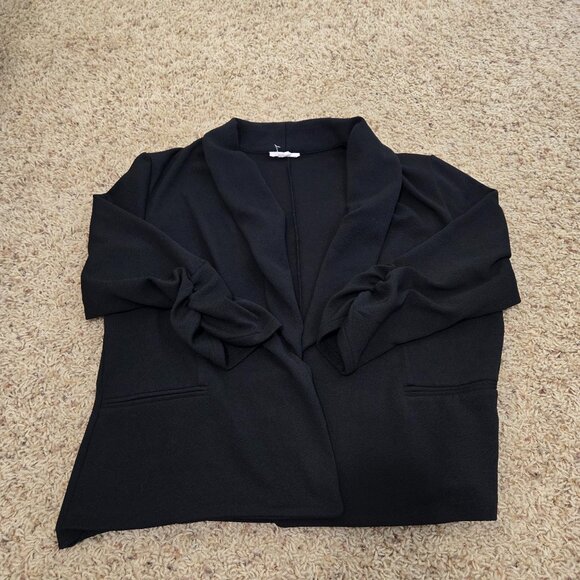 Maurices Women's Black Blazer Size 1 - Picture 1 of 5
